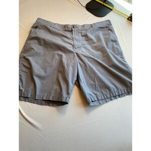 Columbia Mens Roc II Chino Shorts Size 40W 10L Gray 100% Cotton Hiking Casual
